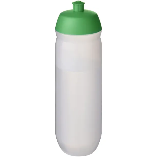 HydroFlex™ Clear 750 ml sport bottle Green Frosted white