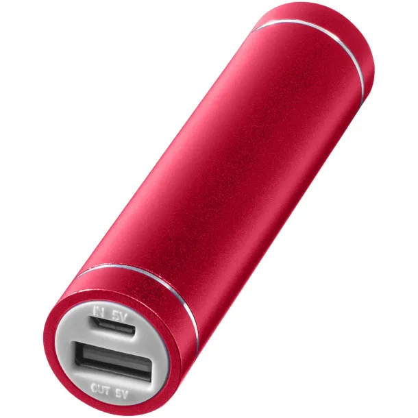 Bolt prijenosna baterija kapaciteta 2200 mAh - Bullet Crvena
