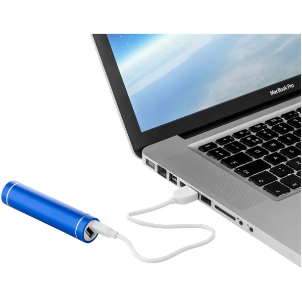 Bolt 2200 mAh power bank - Bullet Royal blue