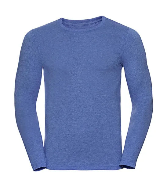  Men’s Long Sleeve HD T - Russell  Blue Marl