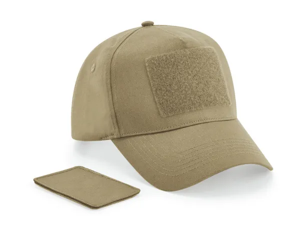  Removable Patch 5 Panel Cap - Beechfield Desert Sand