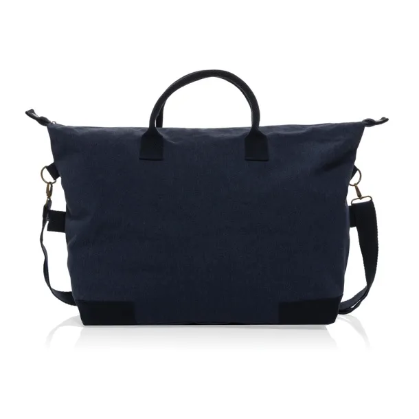  Kezar AWARE™ 500 gsm recycled canvas deluxe weekend bag - XD Collection Navy Blue 