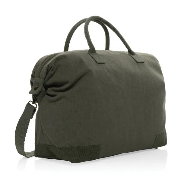  Kezar AWARE™ 500 gsm recycled canvas deluxe weekend bag - XD Collection Green 