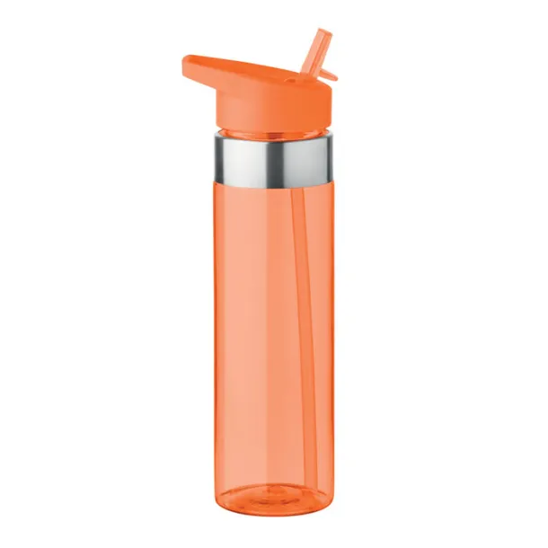 SICILIA 650 ml tritan bottle transparent orange