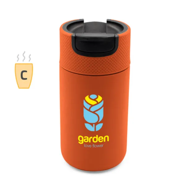 Raylee termo šalica, 400 ml Narančasta