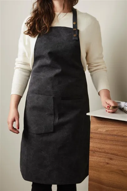  VINGA Tome apron, 420 g/m2 - Vinga black 