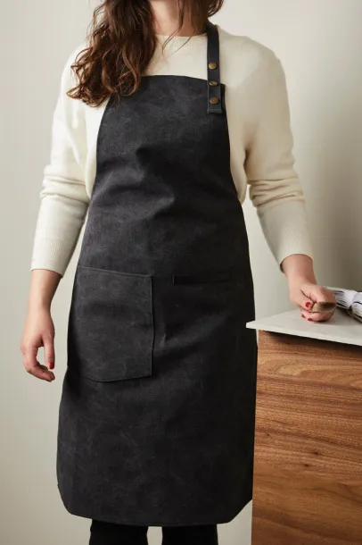  VINGA Tome apron, 420 g/m2 - Vinga black 