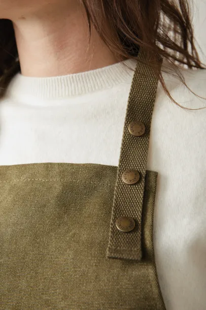  VINGA Tome apron, 420 g/m2 - Vinga Green 