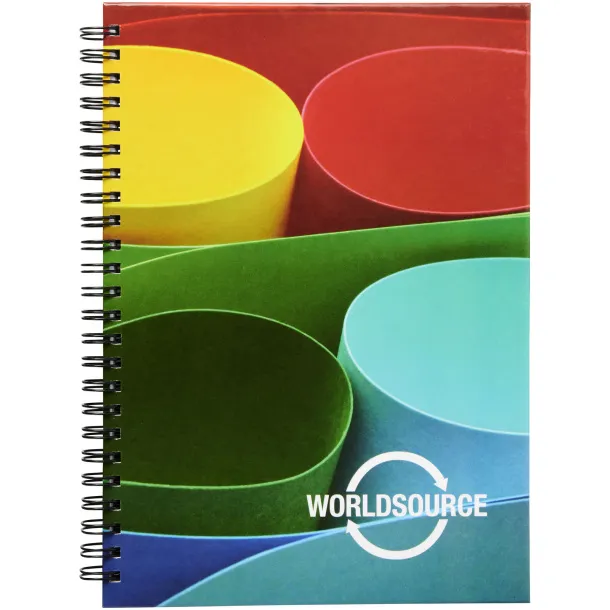 Wire-o blok A4 s tvrdim koricama Bijela Crna