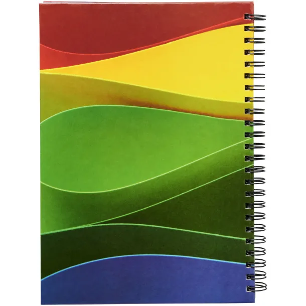 Wire-o A4 notebook hard cover White Crna