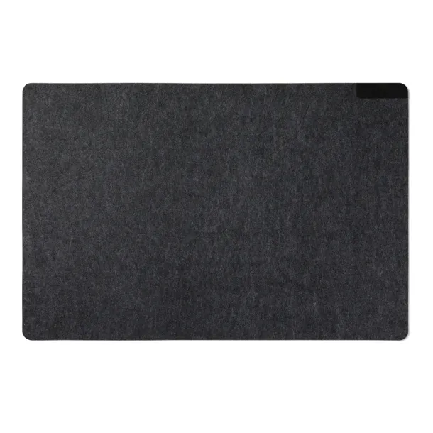  VINGA Albon GRS recycled felt desk pad - Vinga Crna