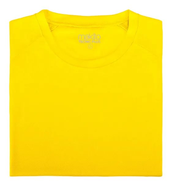 Tecnic Plus T sport T-shirt Yellow