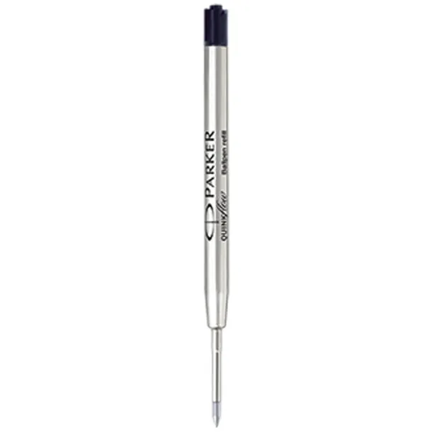 Quinkflow ballpoint pen refill - Parker Silver Solid black