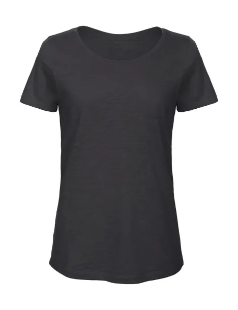  Organic Inspire Slub /women T-shirt - B&C Chic Anthracite