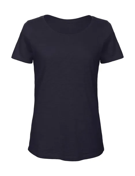  Organic Inspire Slub /women T-shirt - B&C Chic Navy