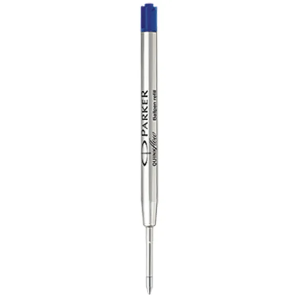 Quinkflow ballpoint pen refill - Parker Silver Sky blue