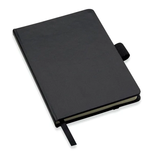 NOTALUX A6 notebook with pen Black