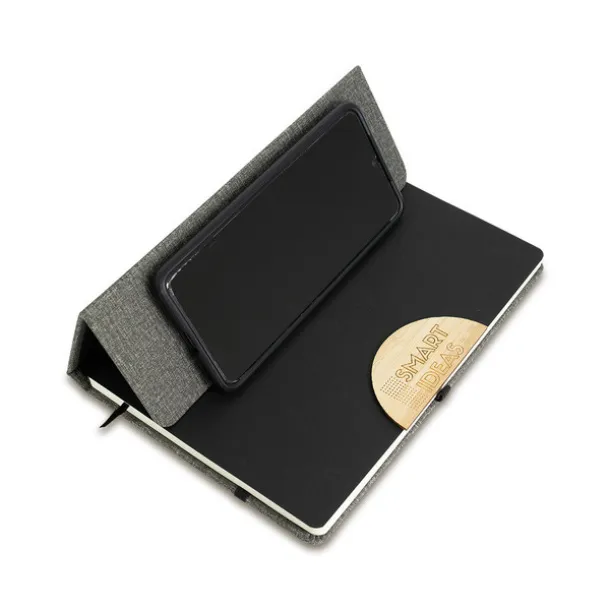 FOLD notepad and pen set Grey