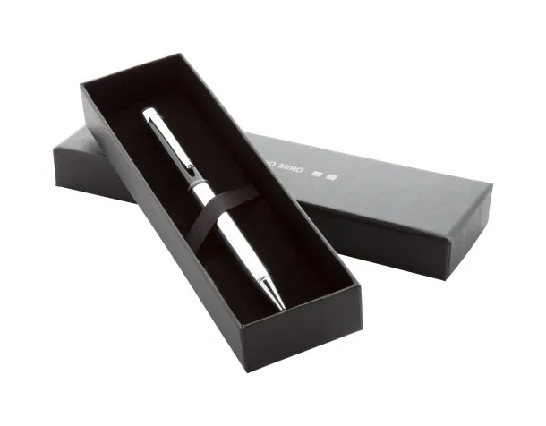 Yago touch ballpoint pen - Antonio Miro Silver Black