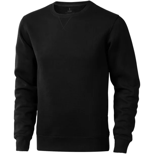 Surrey crew Sweater - Elevate Solid black