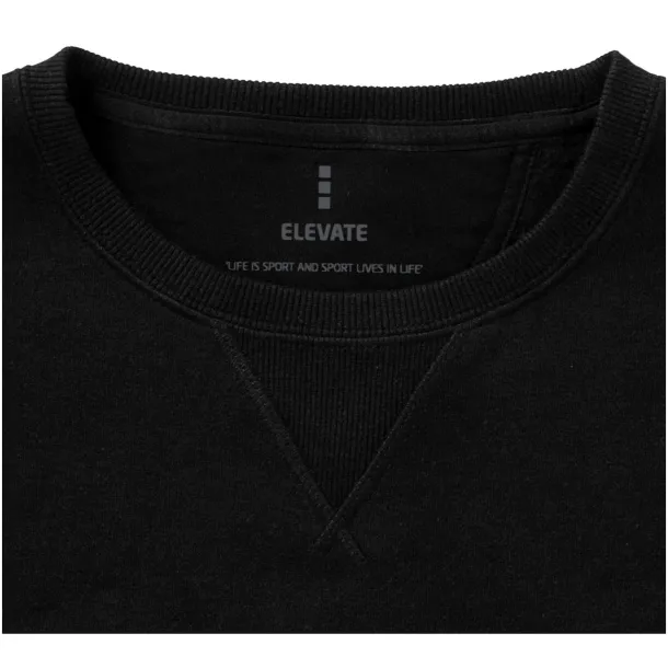 Surrey crew Sweater - Elevate Solid black