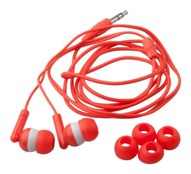 Cort earphones White Red