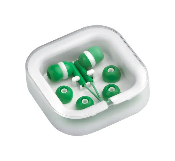 Cort earphones White Green