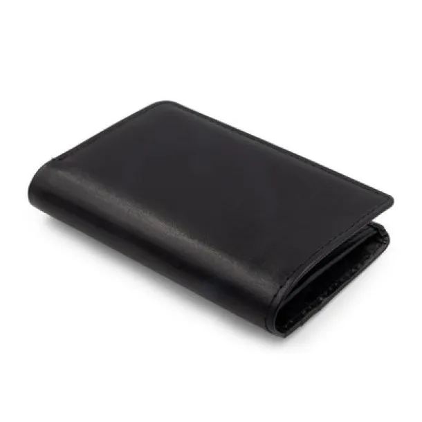 Henrye Leather wallet Exclusive Collection, credit card holder, RFID protection black