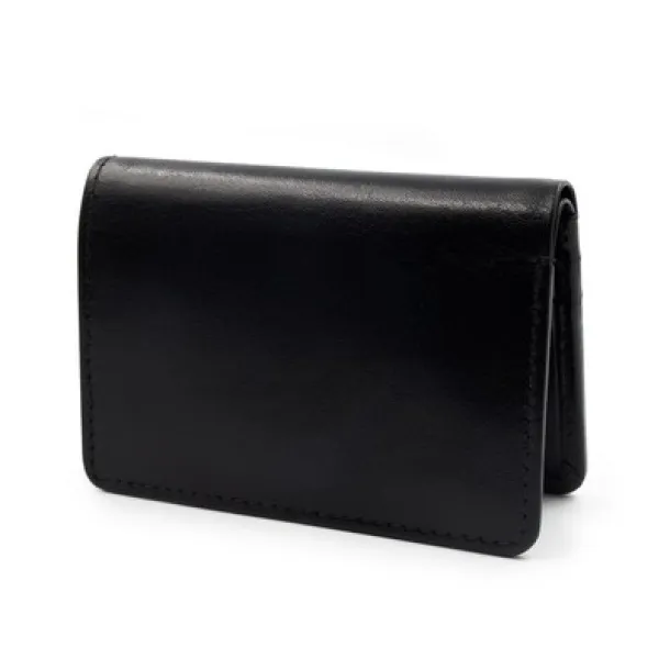 Henrye Leather wallet Exclusive Collection, credit card holder, RFID protection Crna