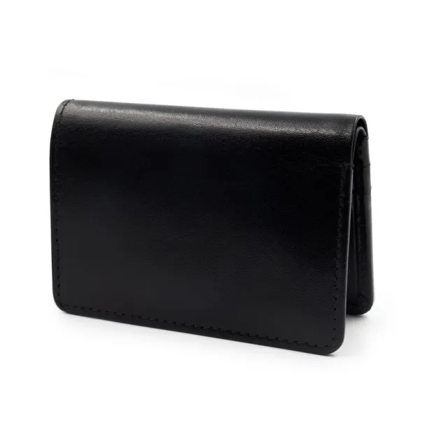 Henrye Leather wallet Exclusive Collection, credit card holder, RFID protection Crna