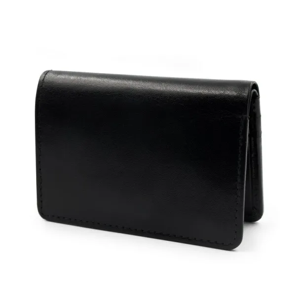 Henrye Leather wallet Exclusive Collection, credit card holder, RFID protection Crna