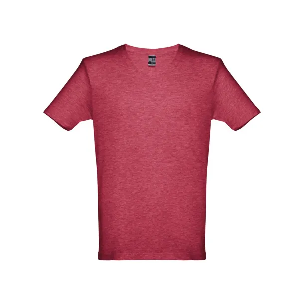 ATHENS muška majica kratkih rukava, 150 g / m² Heather red