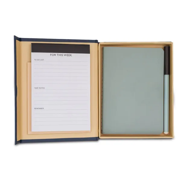 KAMPA notebook and planner set Blue