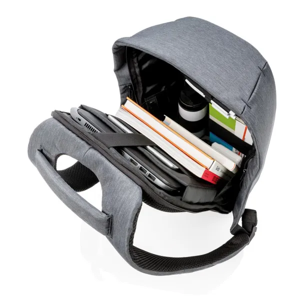 Bobby Compact anti-theft backpack Print 283 Light blue