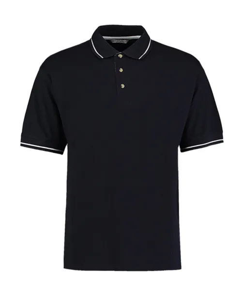  Men's Classic Fit St. Mellion Polo - Kustom Kit Navy Bijela