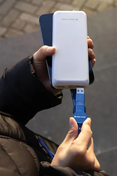  Oakland RCS 6-u-1 kabel za brzo punjenje 45 W od reciklirane plastike - Urban Vitamin Plava