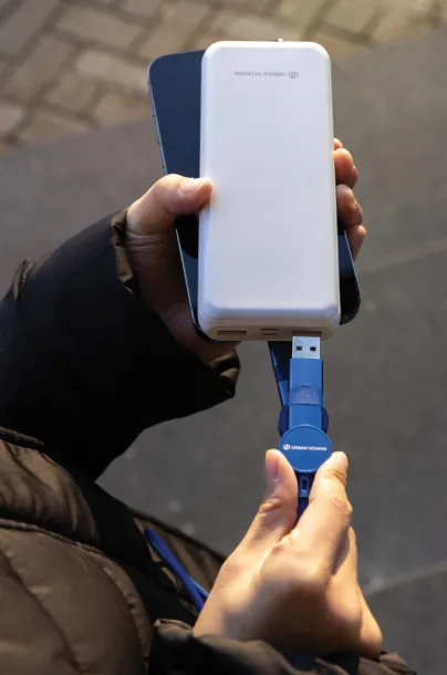  Oakland RCS 6-u-1 kabel za brzo punjenje 45 W od reciklirane plastike - Urban Vitamin Plava