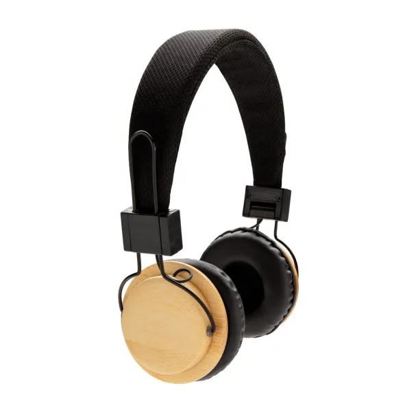  Bamboo wireless headphone - XD Collection Brown Black