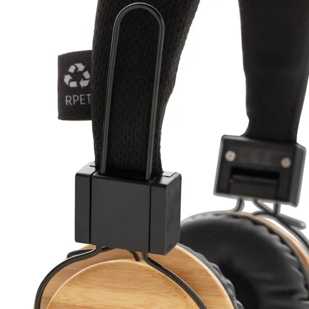  Bamboo wireless headphone - XD Collection Brown Black