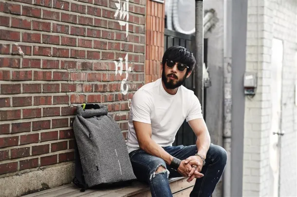  Urban, ruksak sa zaštitom protiv krađe, 15,6" - XD Design Siva Crna