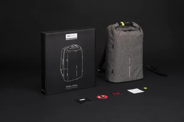  Urban, ruksak sa zaštitom protiv krađe, 15,6" - XD Design Siva Crna