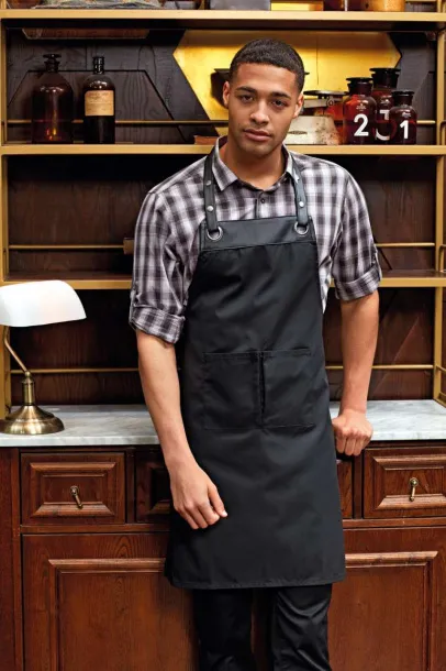  'ESPRESSO' BIB APRON - Premier Black Brown