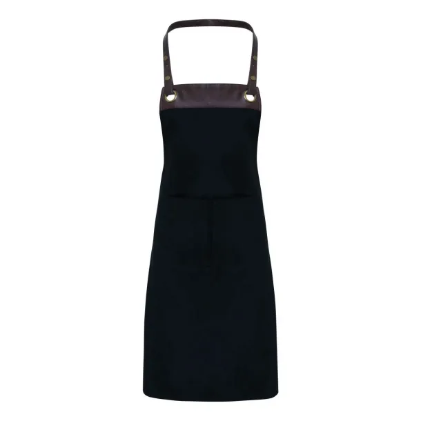  'ESPRESSO' BIB APRON - Premier Black Brown