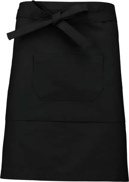  POLYCOTTON MID-LENGTH APRON - Kariban Black