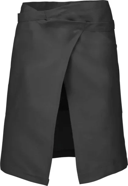  POLYCOTTON MID-LENGTH APRON - Kariban Tamno siva