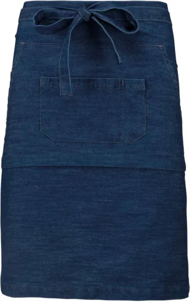  POLYCOTTON MID-LENGTH APRON - Kariban Denim