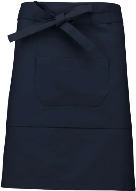  POLYCOTTON MID-LENGTH APRON - Kariban Navy