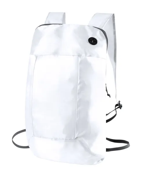 Signal foldable backpack White