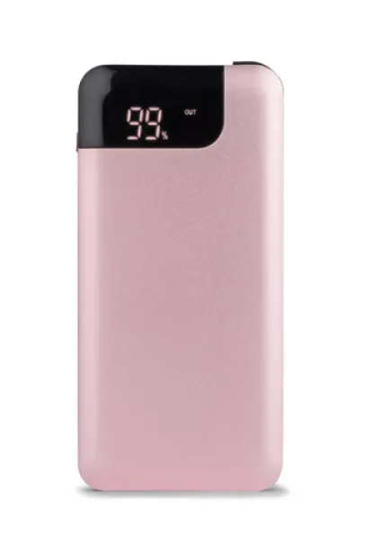 DIGITAL prijenosna baterija, 10 000 mAh Roza