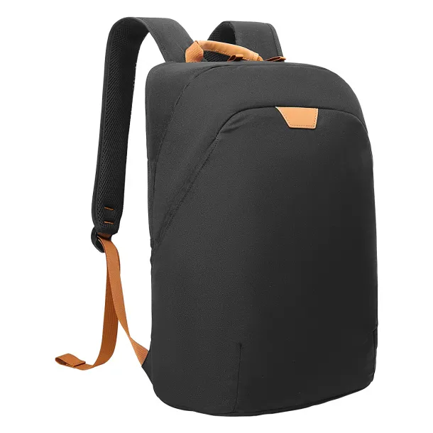 ADAMS RPET ruksak, 15" - BRUNO Crna